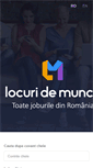 Mobile Screenshot of locuridemunca.ro